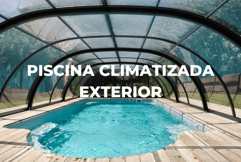 Temperatura ideal en piscina climatizada exterior