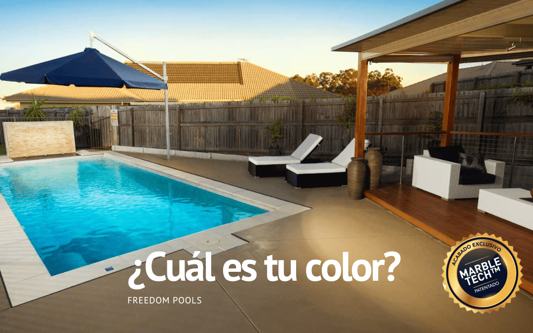 Elige el color del fondo de tu piscina
